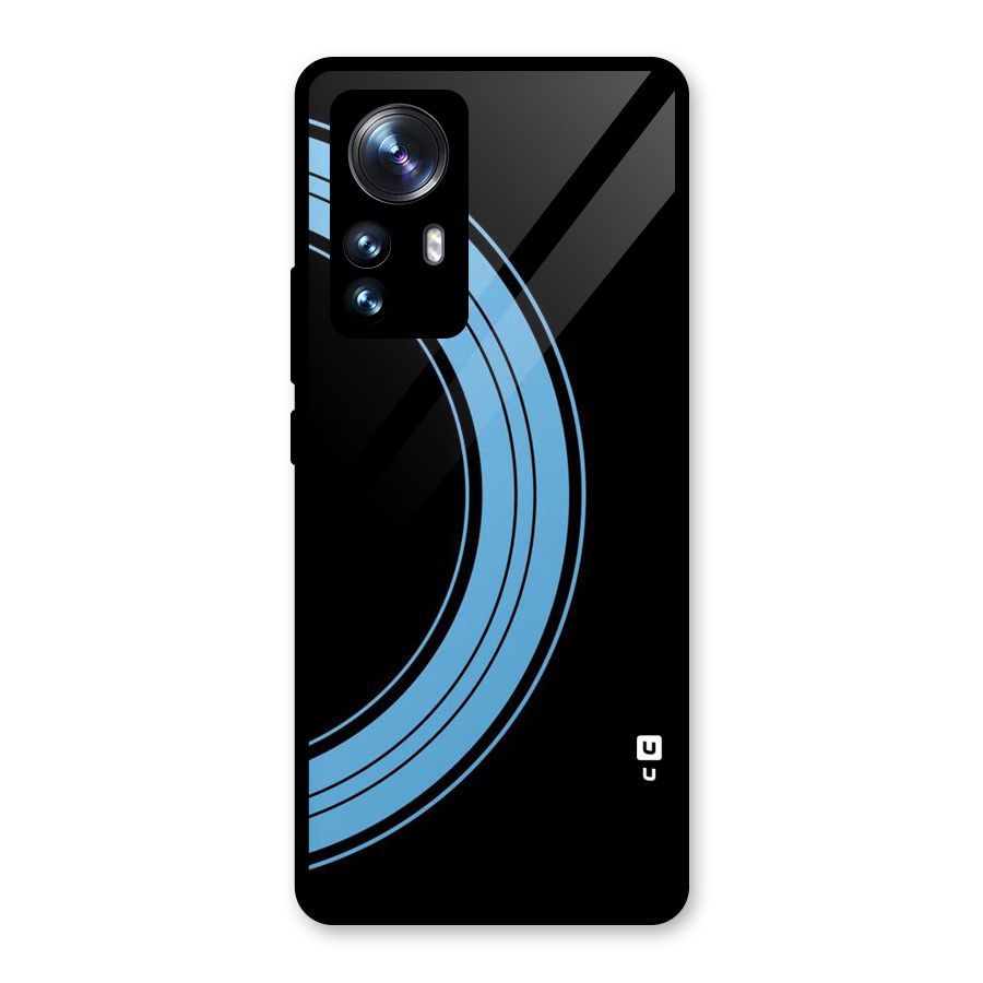 Half Circles Glass Back Case for Xiaomi 12 Pro