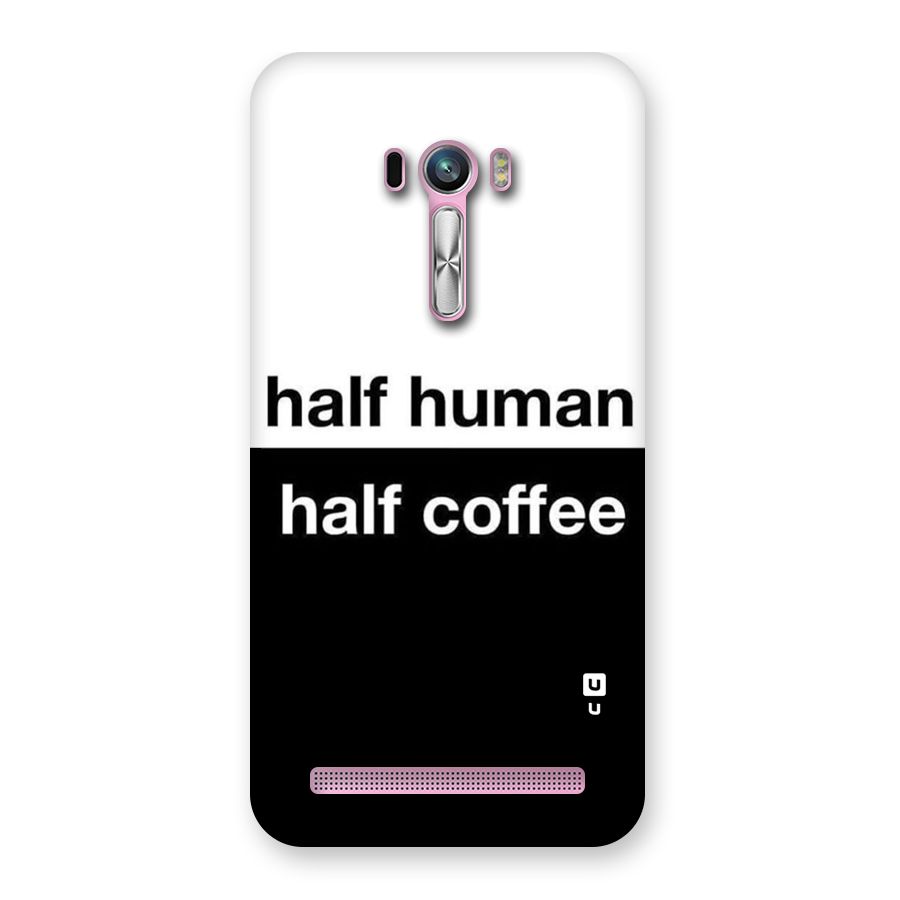 Half Human Half Coffee Back Case for Zenfone Selfie