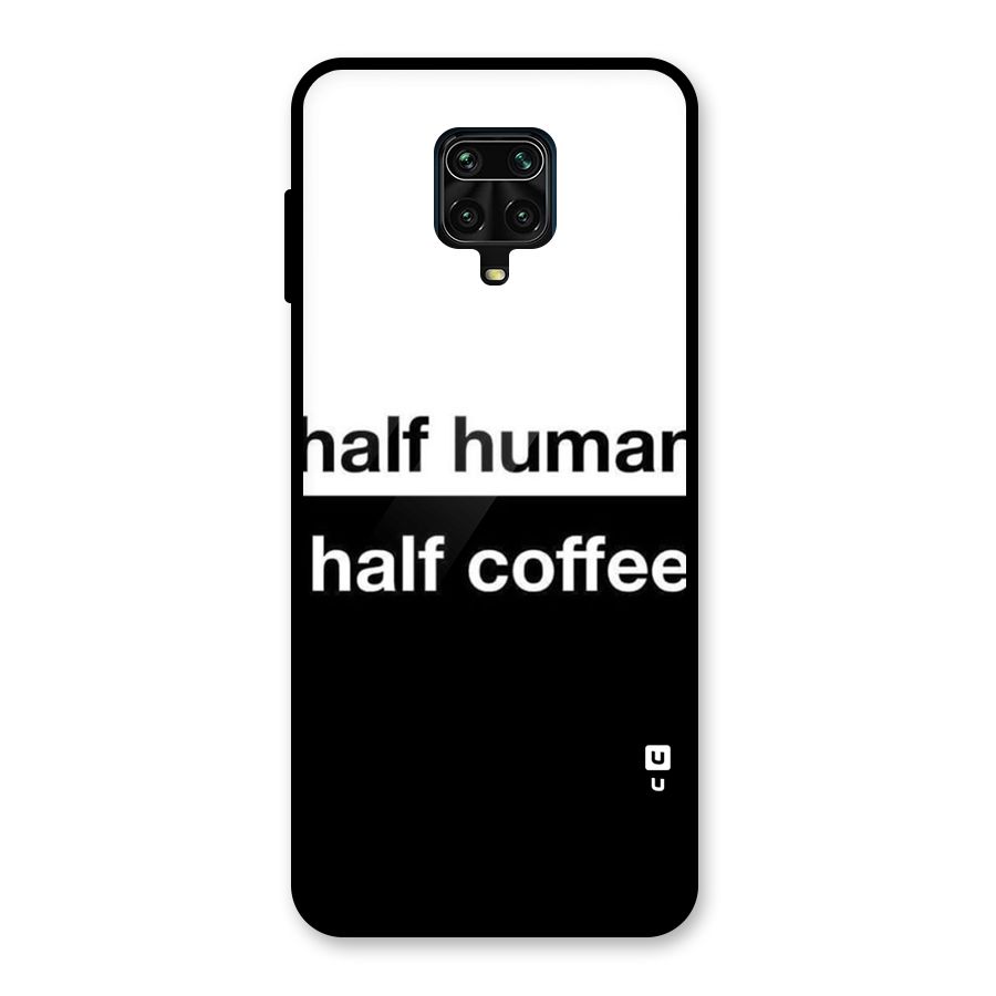 Half Human Half Coffee Glass Back Case for Poco M2 Pro