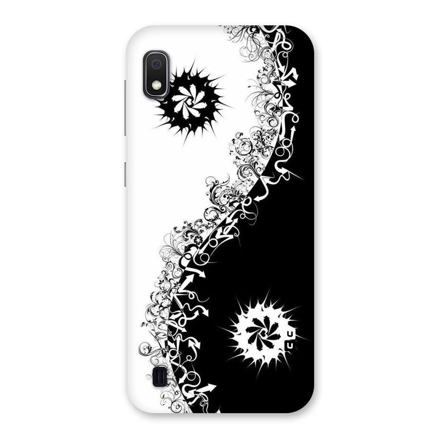 Half Peace Design Back Case for Galaxy A10