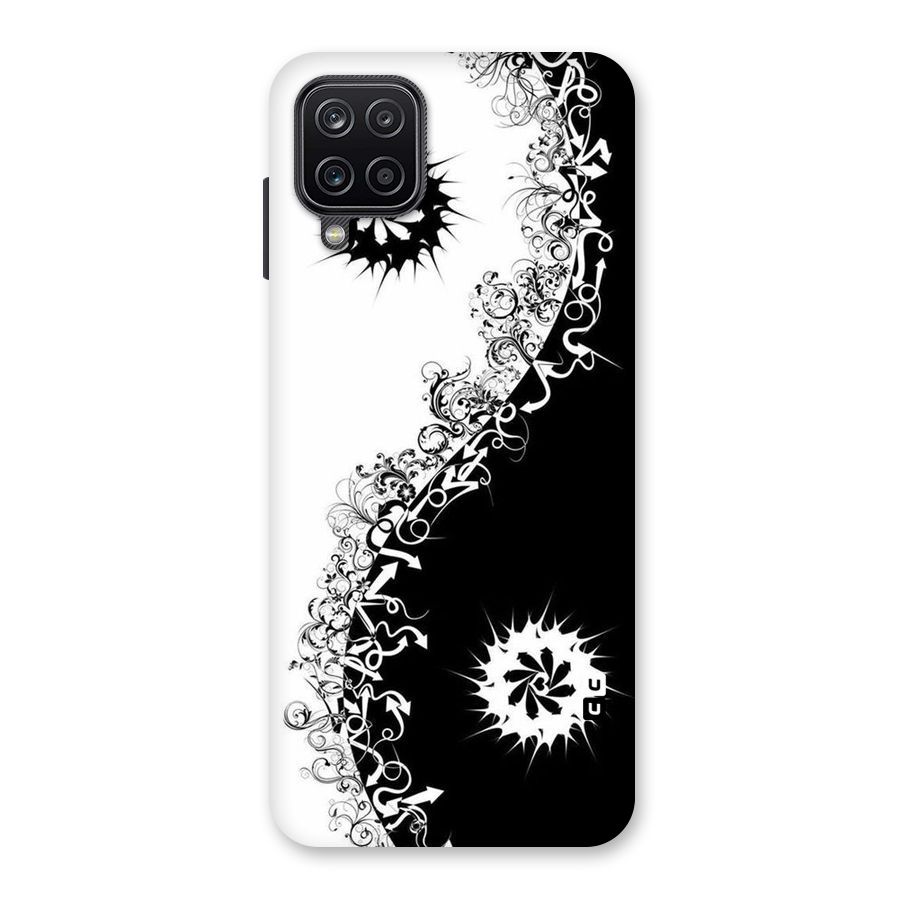 Half Peace Design Back Case for Galaxy A12
