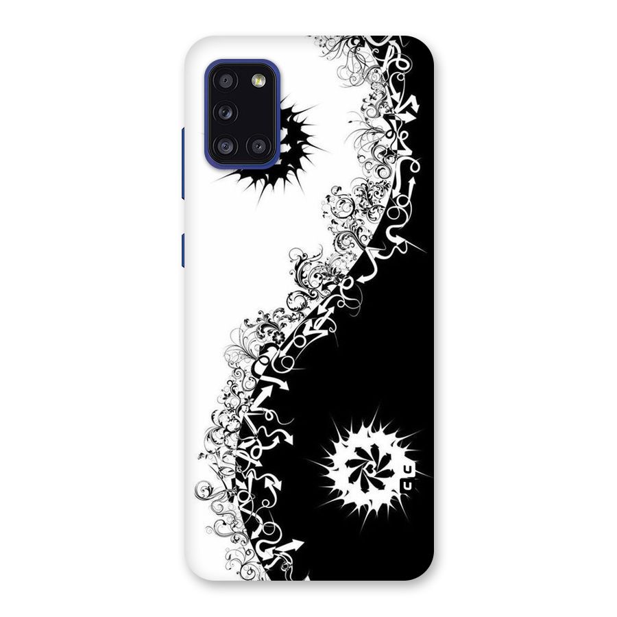 Half Peace Design Back Case for Galaxy A31