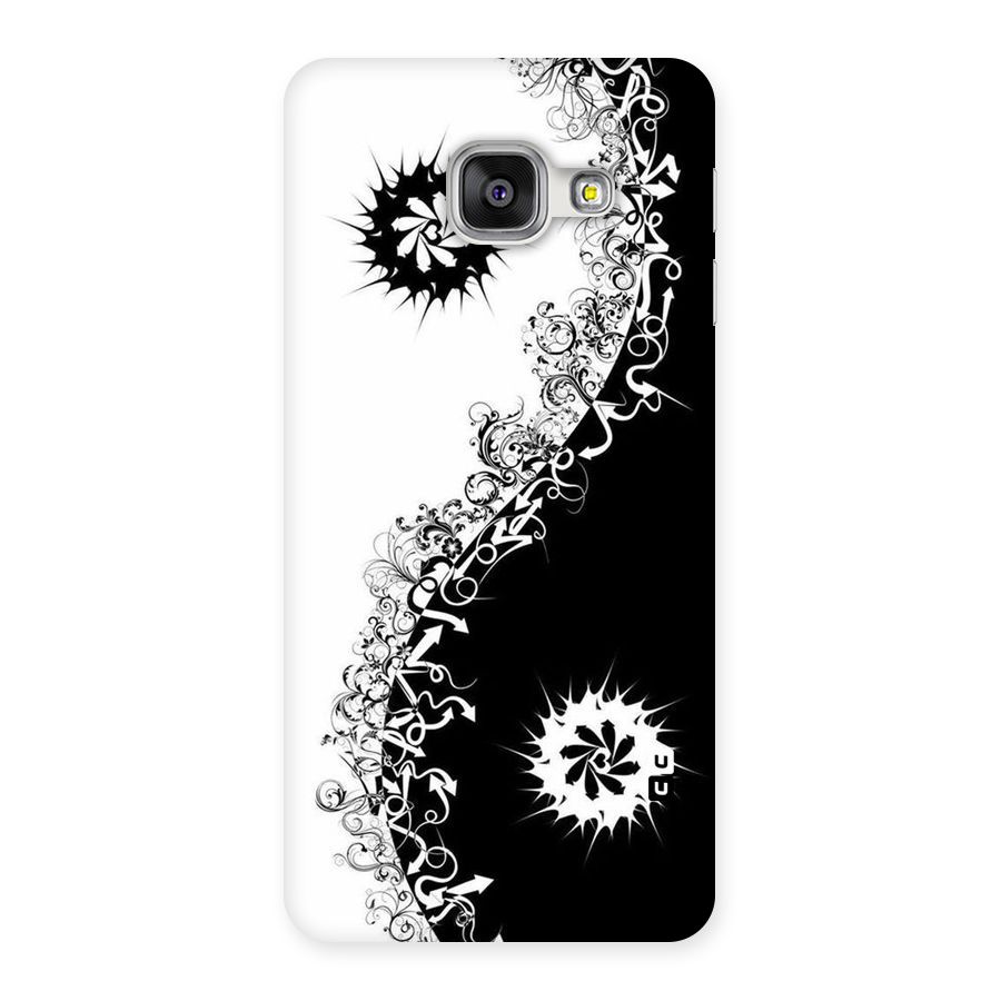 Half Peace Design Back Case for Galaxy A3 2016