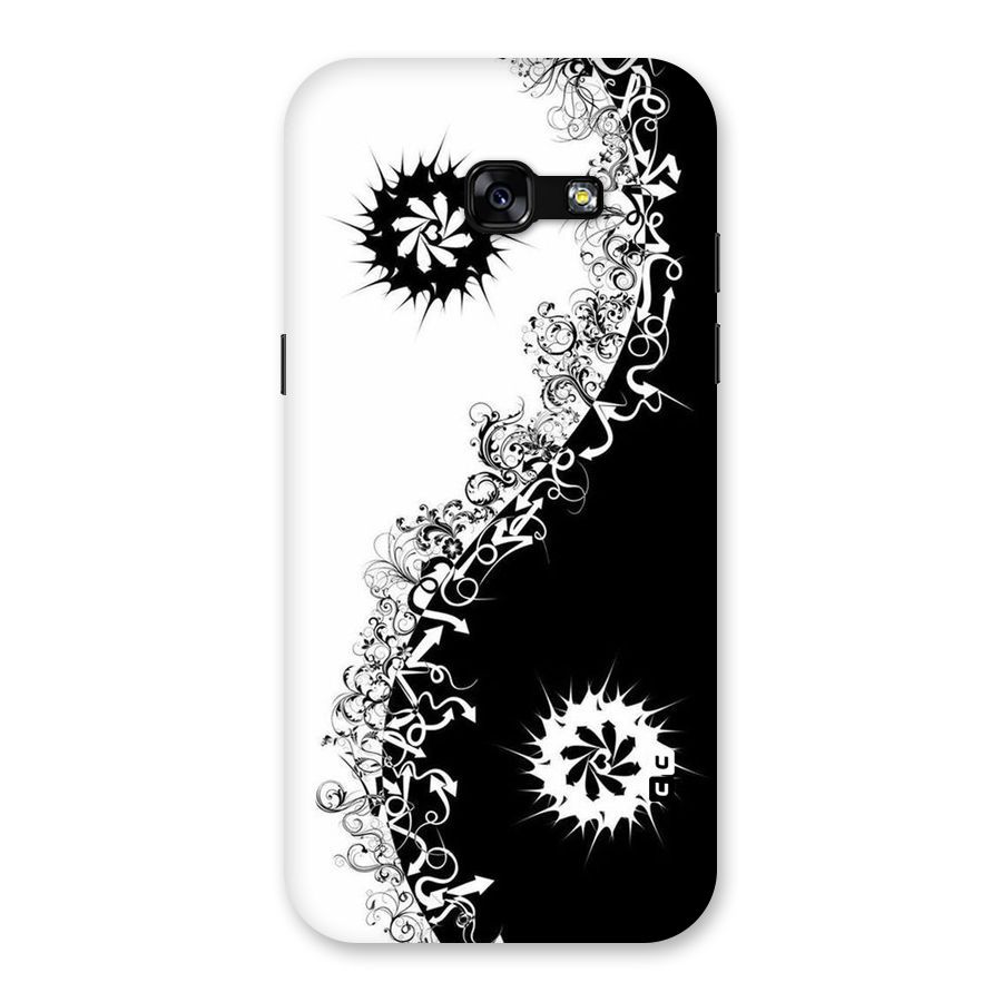 Half Peace Design Back Case for Galaxy A5 2017