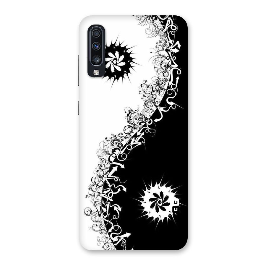 Half Peace Design Back Case for Galaxy A70