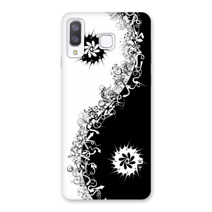 Half Peace Design Back Case for Galaxy A8 Star