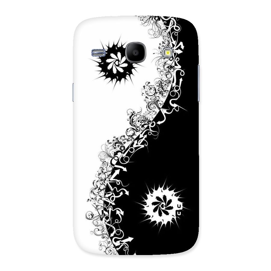 Half Peace Design Back Case for Galaxy Core