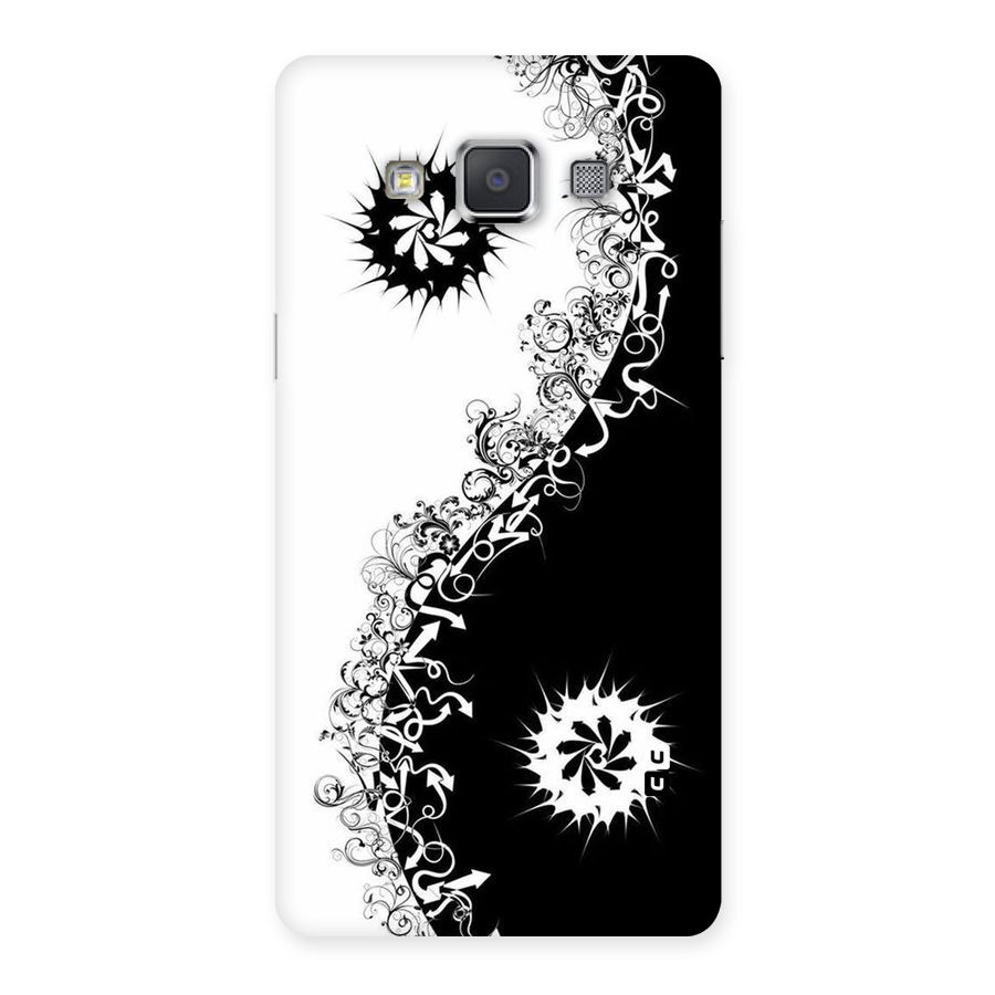 Half Peace Design Back Case for Galaxy Grand Max