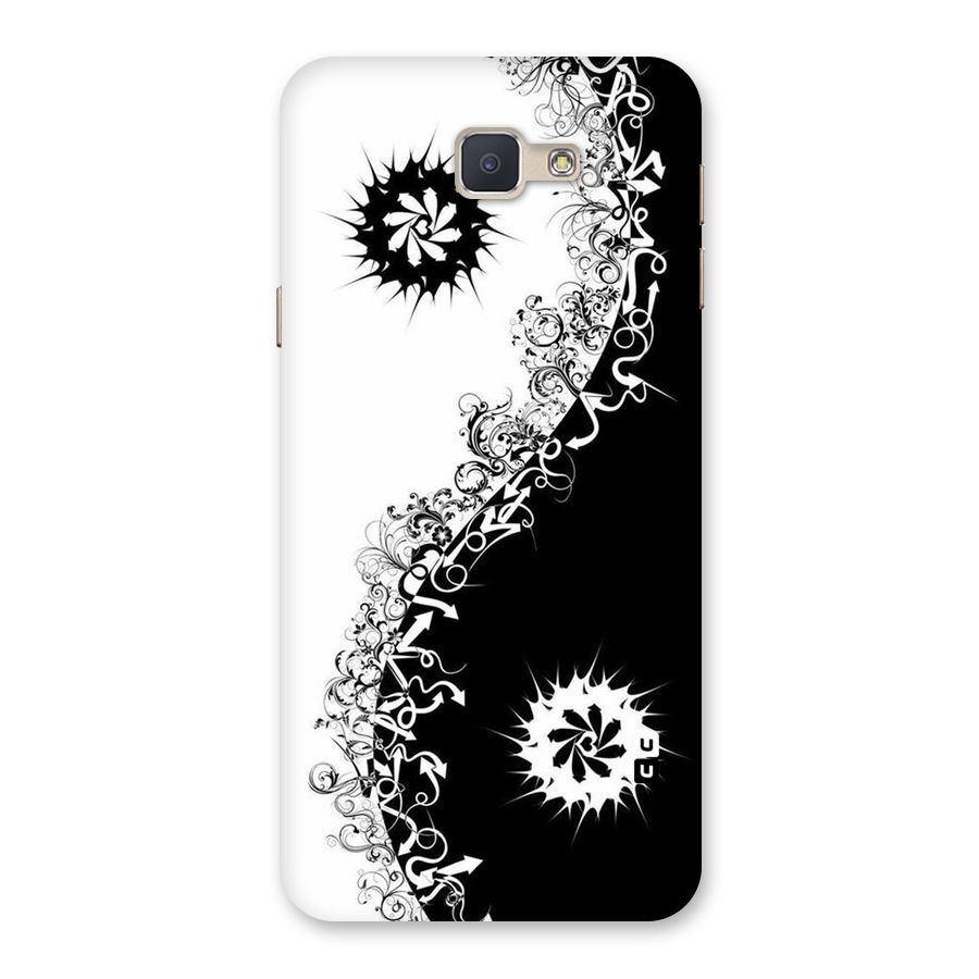 Half Peace Design Back Case for Galaxy J5 Prime