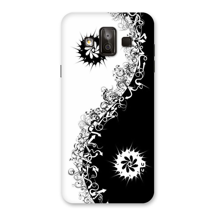 Half Peace Design Back Case for Galaxy J7 Duo