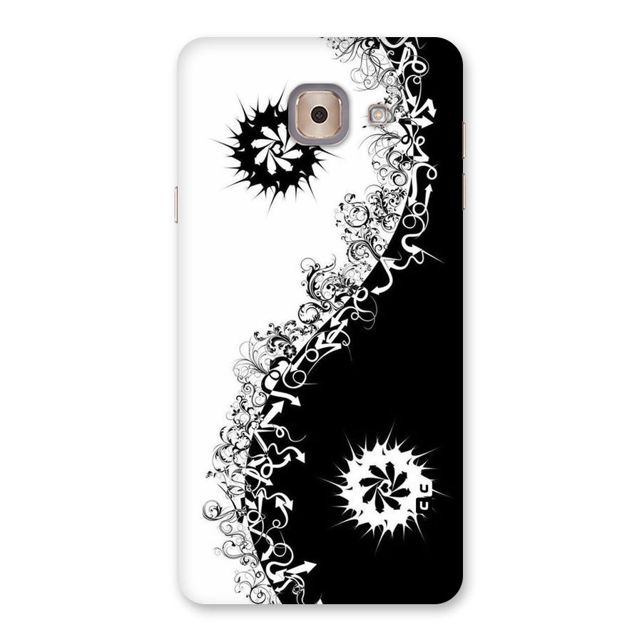 Half Peace Design Back Case for Galaxy J7 Max