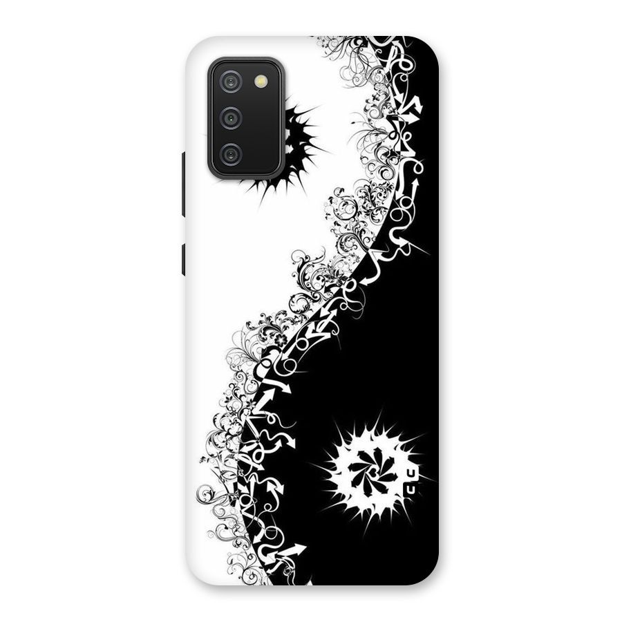 Half Peace Design Back Case for Galaxy M02s