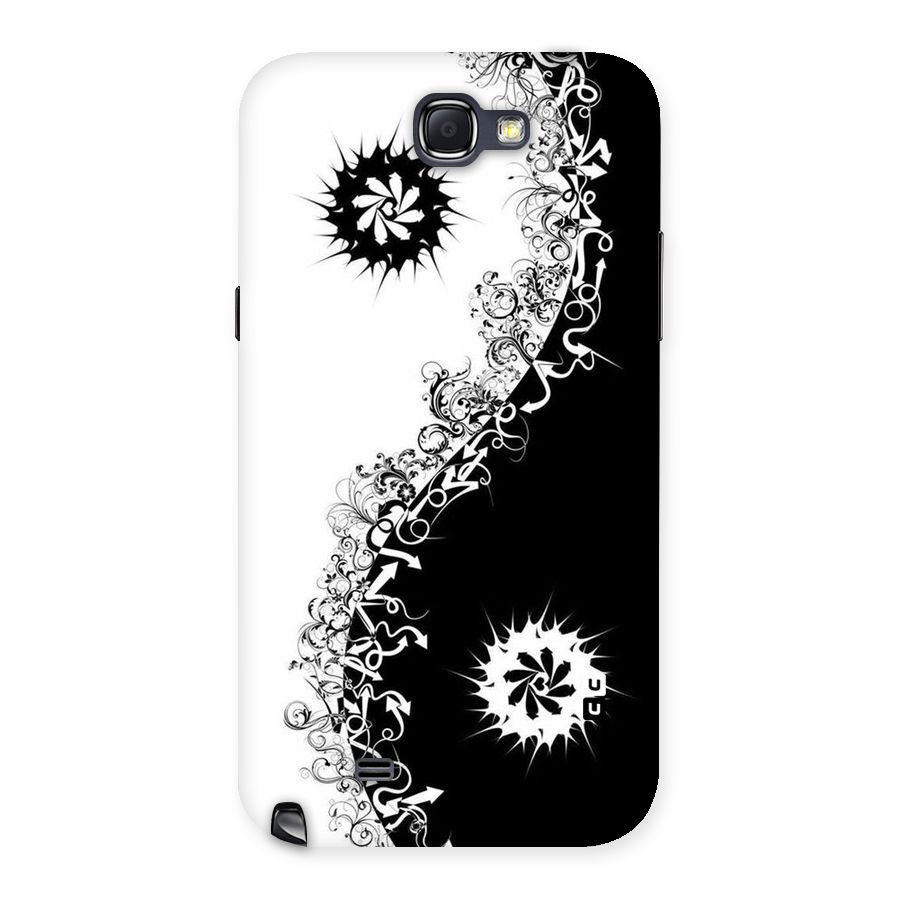 Half Peace Design Back Case for Galaxy Note 2
