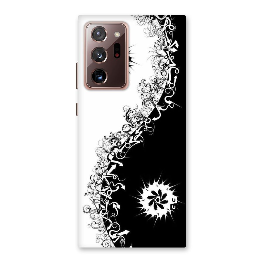 Half Peace Design Back Case for Galaxy Note 20 Ultra