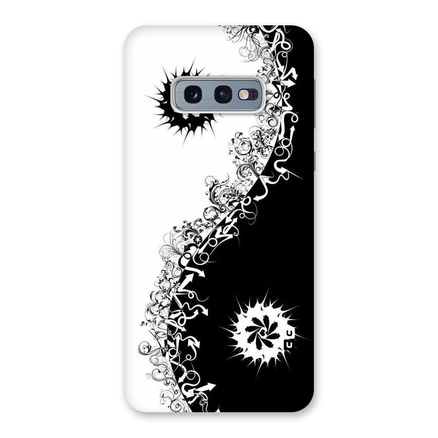 Half Peace Design Back Case for Galaxy S10e