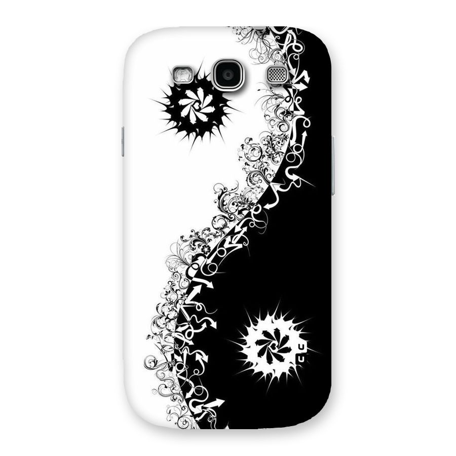 Half Peace Design Back Case for Galaxy S3