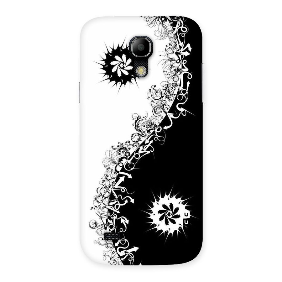 Half Peace Design Back Case for Galaxy S4 Mini