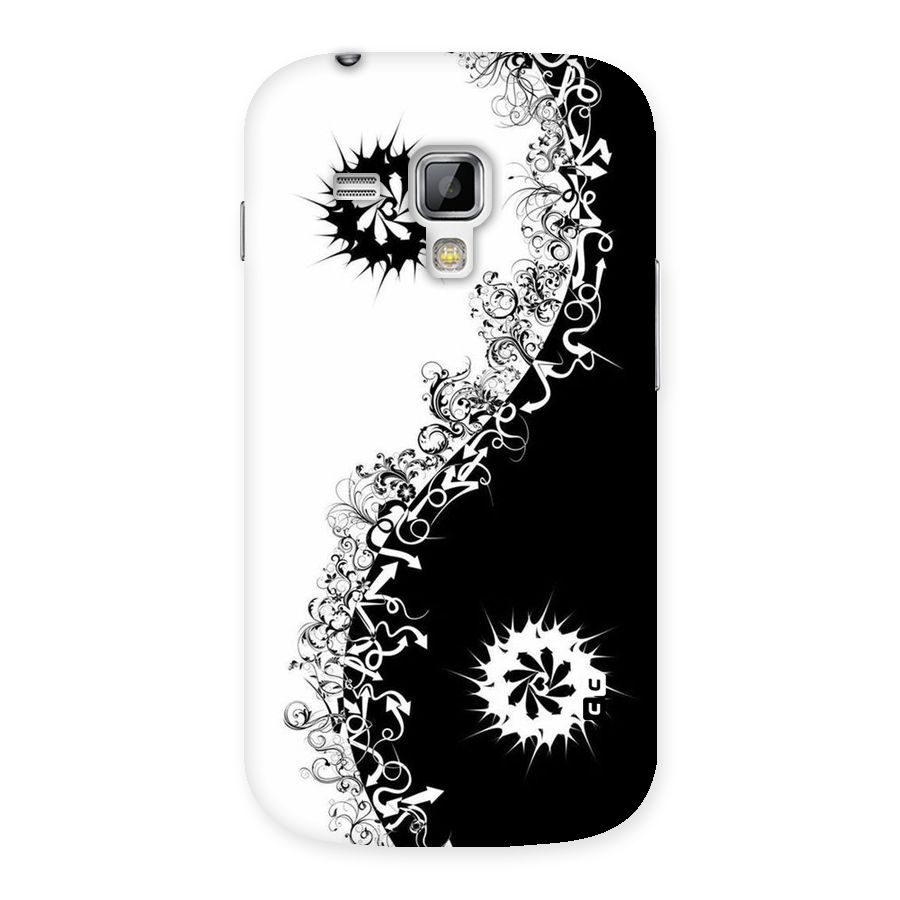 Half Peace Design Back Case for Galaxy S Duos