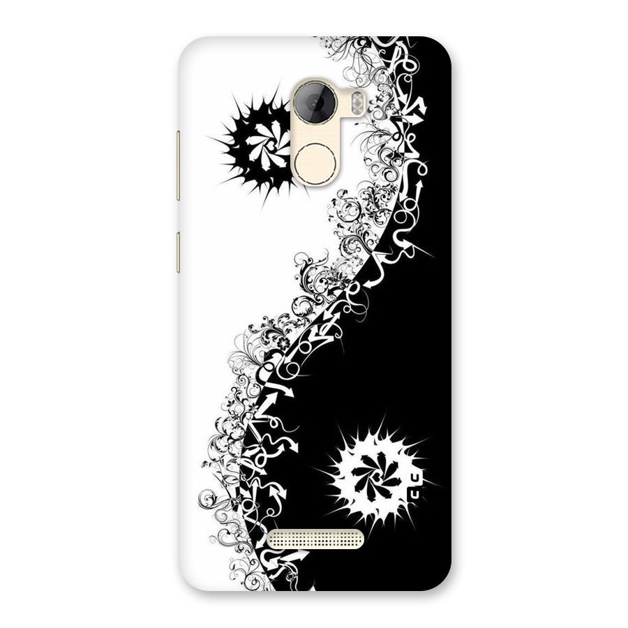 Half Peace Design Back Case for Gionee A1 LIte