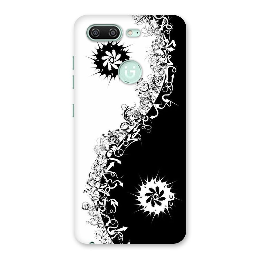 Half Peace Design Back Case for Gionee S10