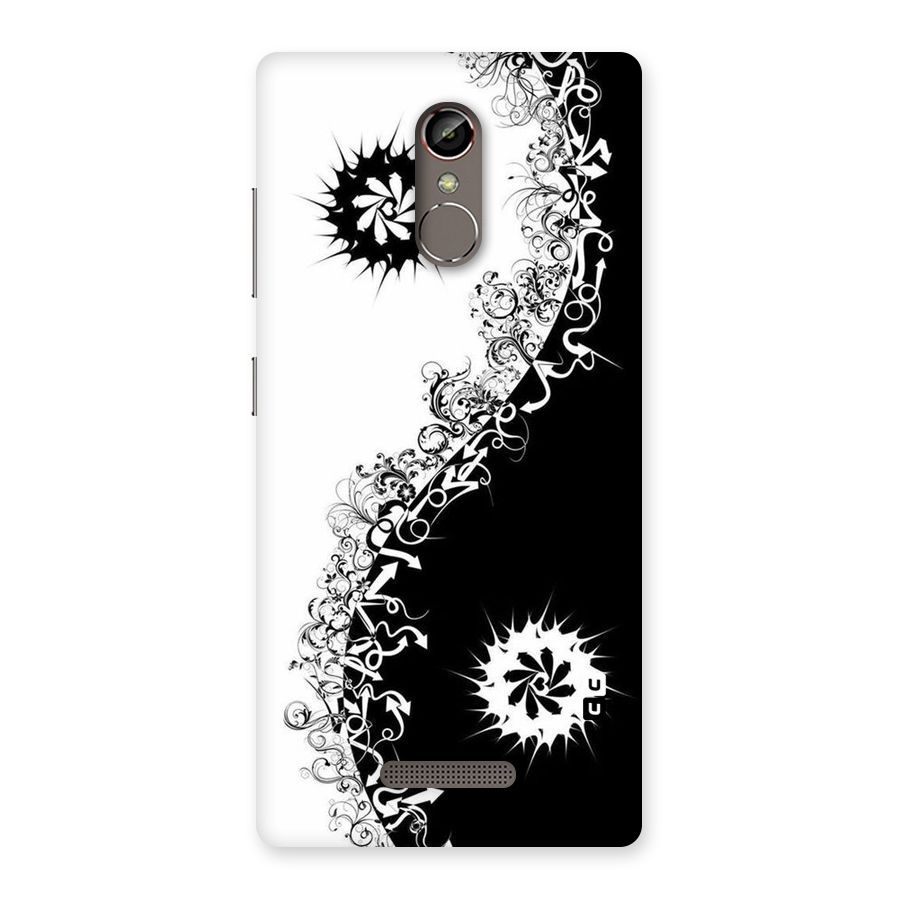 Half Peace Design Back Case for Gionee S6s