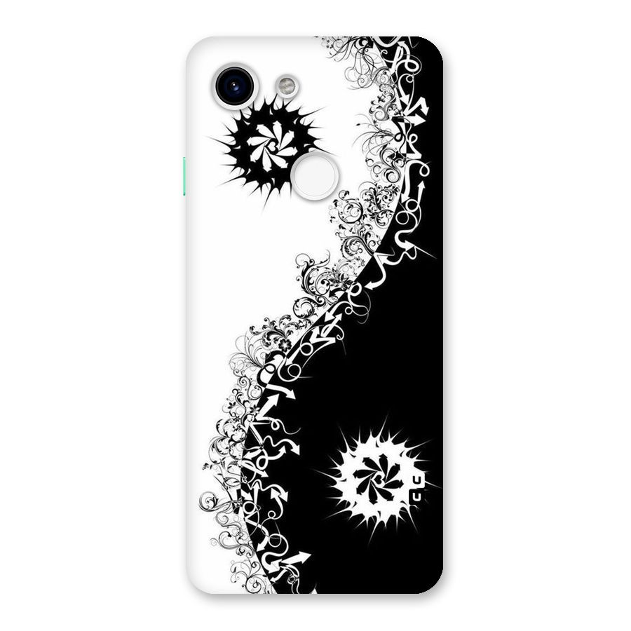 Half Peace Design Back Case for Google Pixel 3