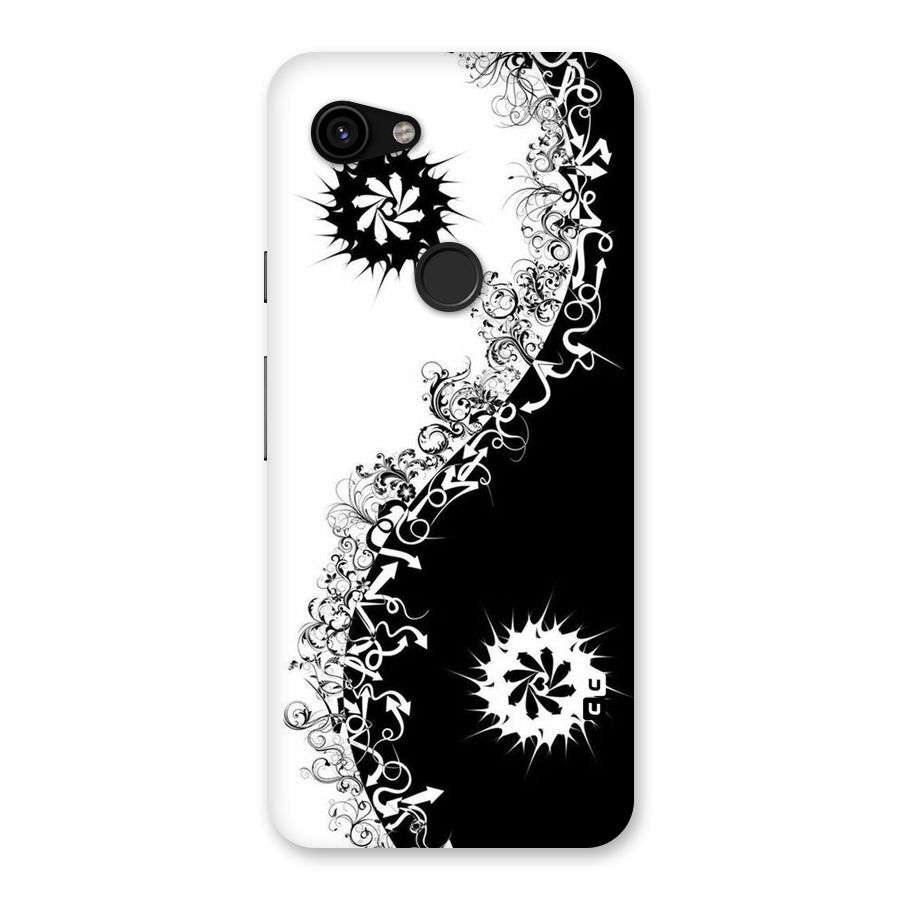 Half Peace Design Back Case for Google Pixel 3a