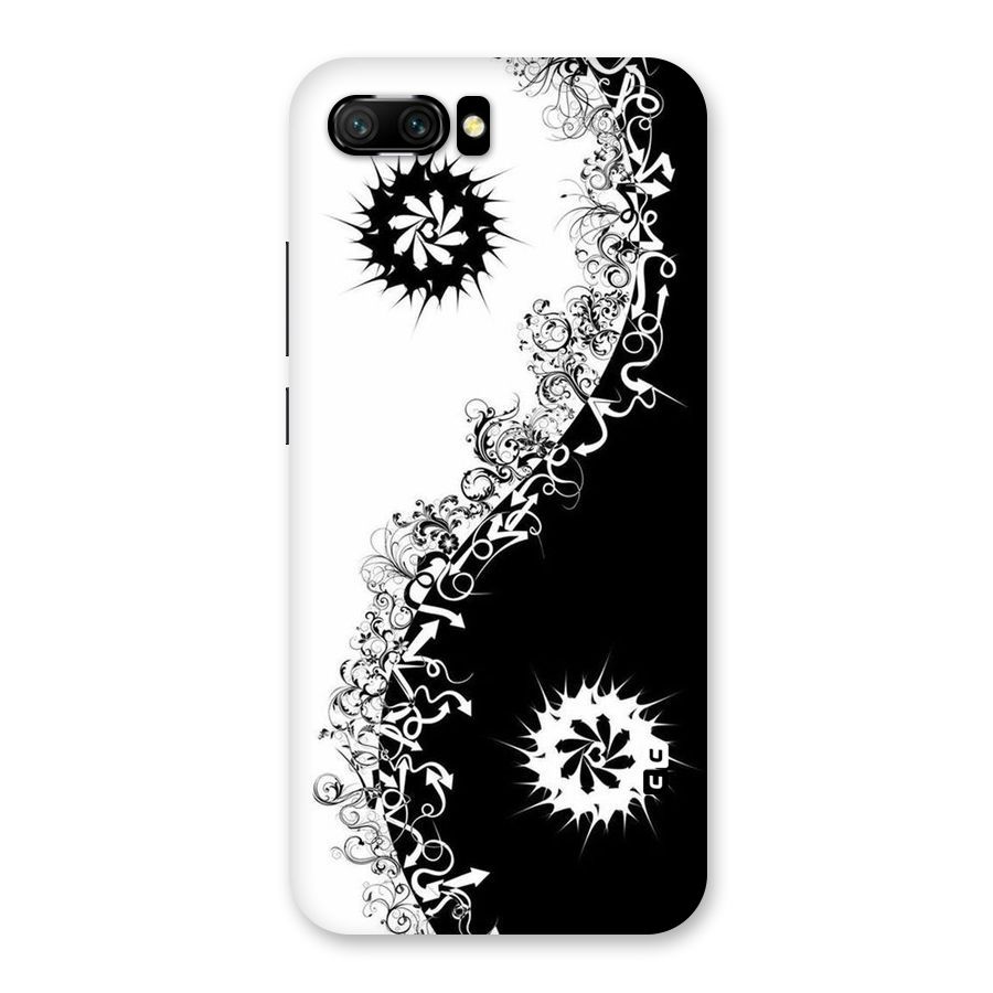 Half Peace Design Back Case for Honor 10