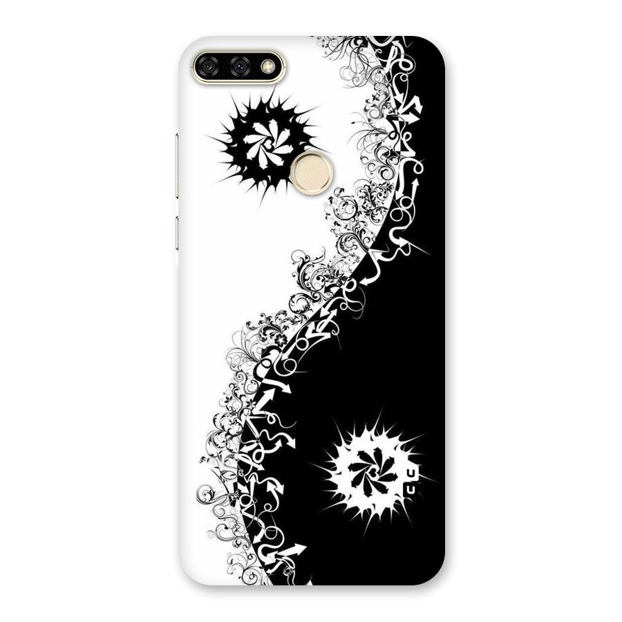 Half Peace Design Back Case for Honor 7A