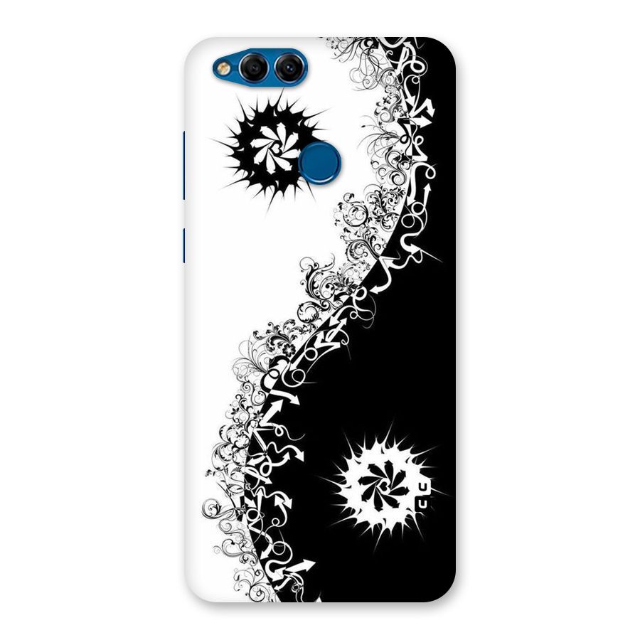 Half Peace Design Back Case for Honor 7X