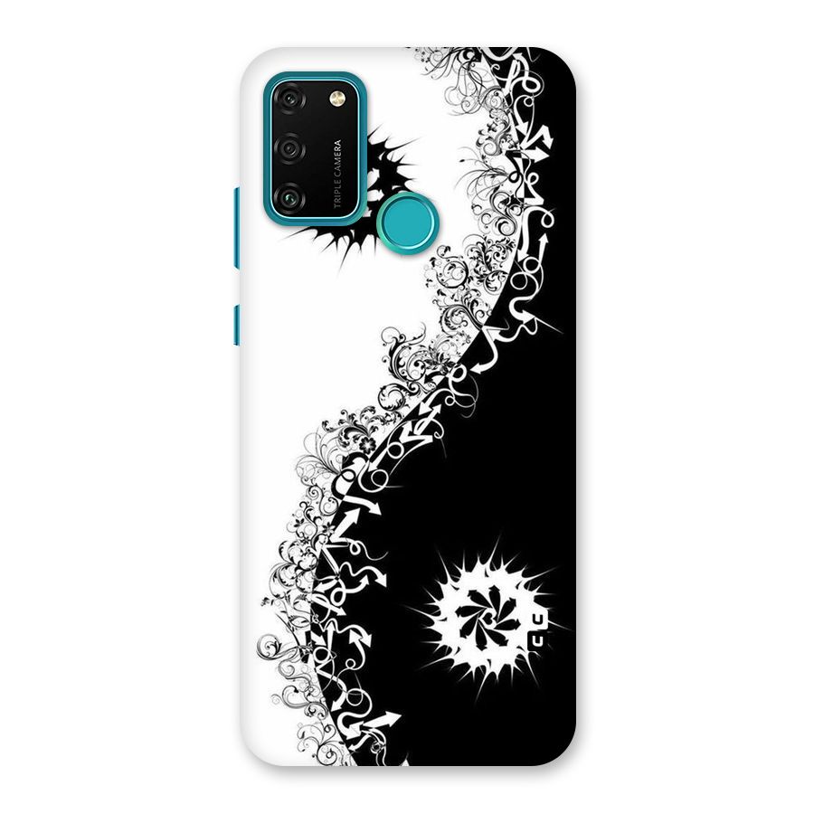 Half Peace Design Back Case for Honor 9A