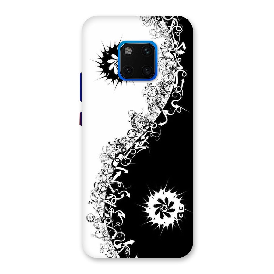Half Peace Design Back Case for Huawei Mate 20 Pro