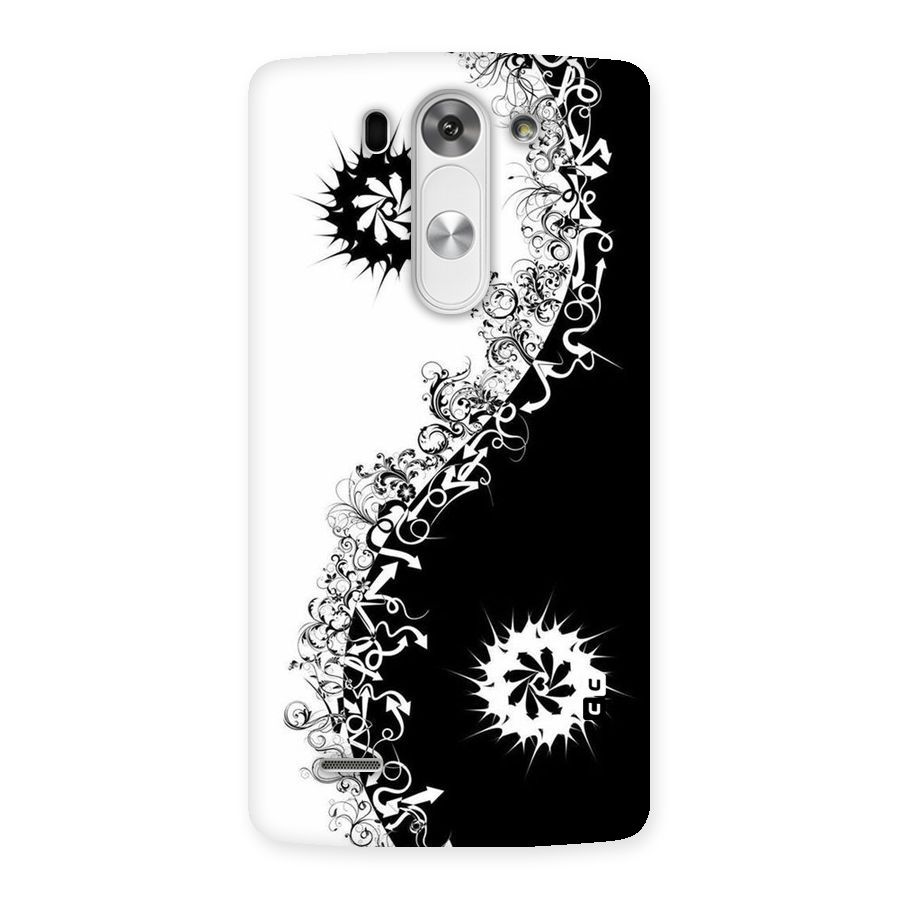 Half Peace Design Back Case for LG G3 Beat