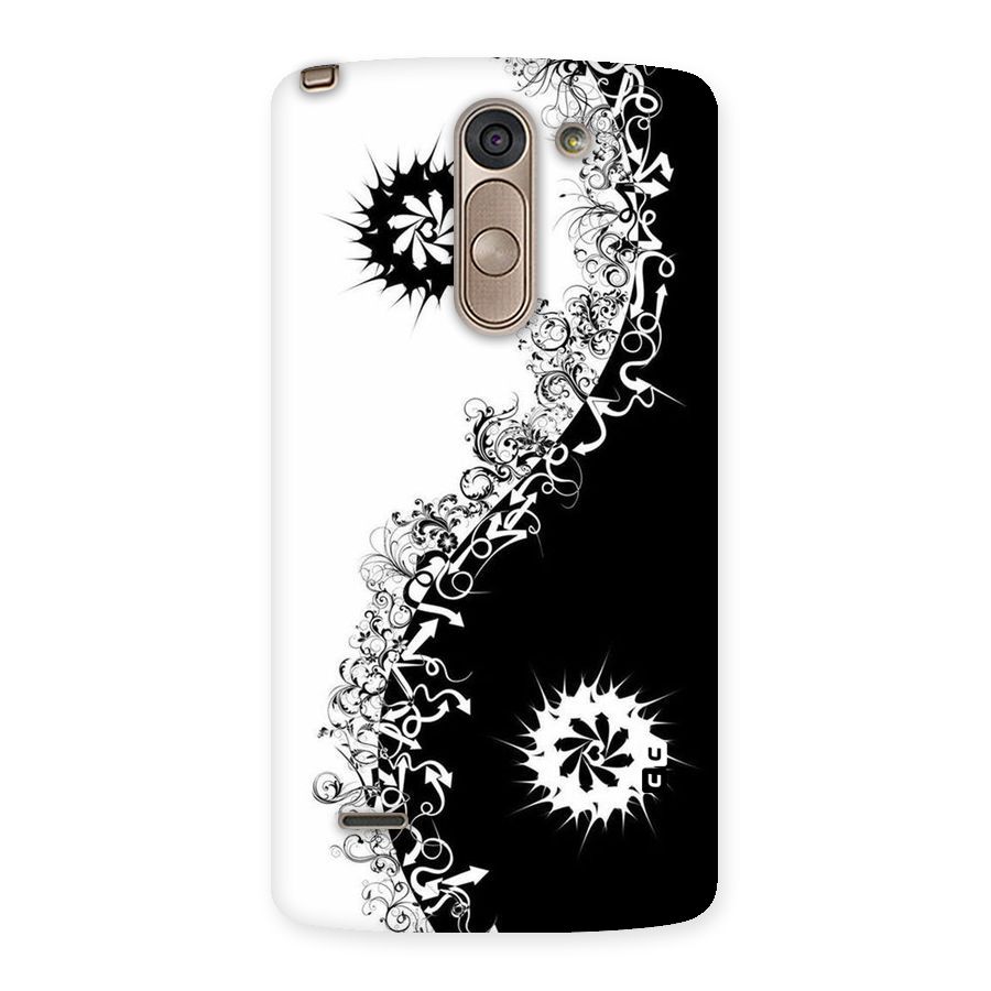 Half Peace Design Back Case for LG G3 Stylus