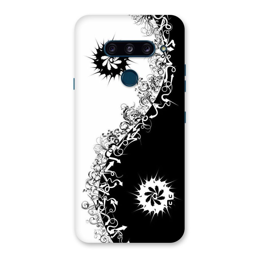 Half Peace Design Back Case for LG  V40 ThinQ