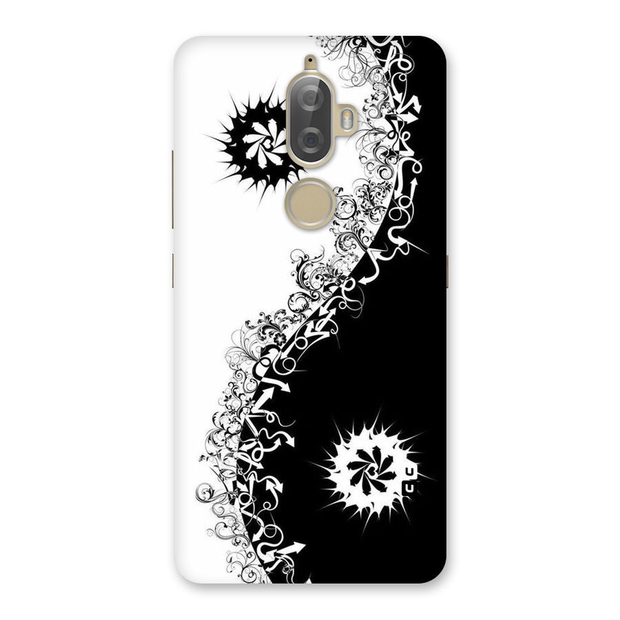 Half Peace Design Back Case for Lenovo K8 Plus