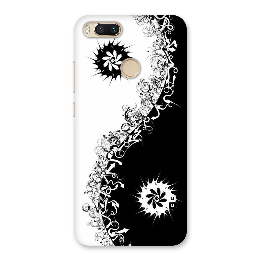 Half Peace Design Back Case for Mi A1