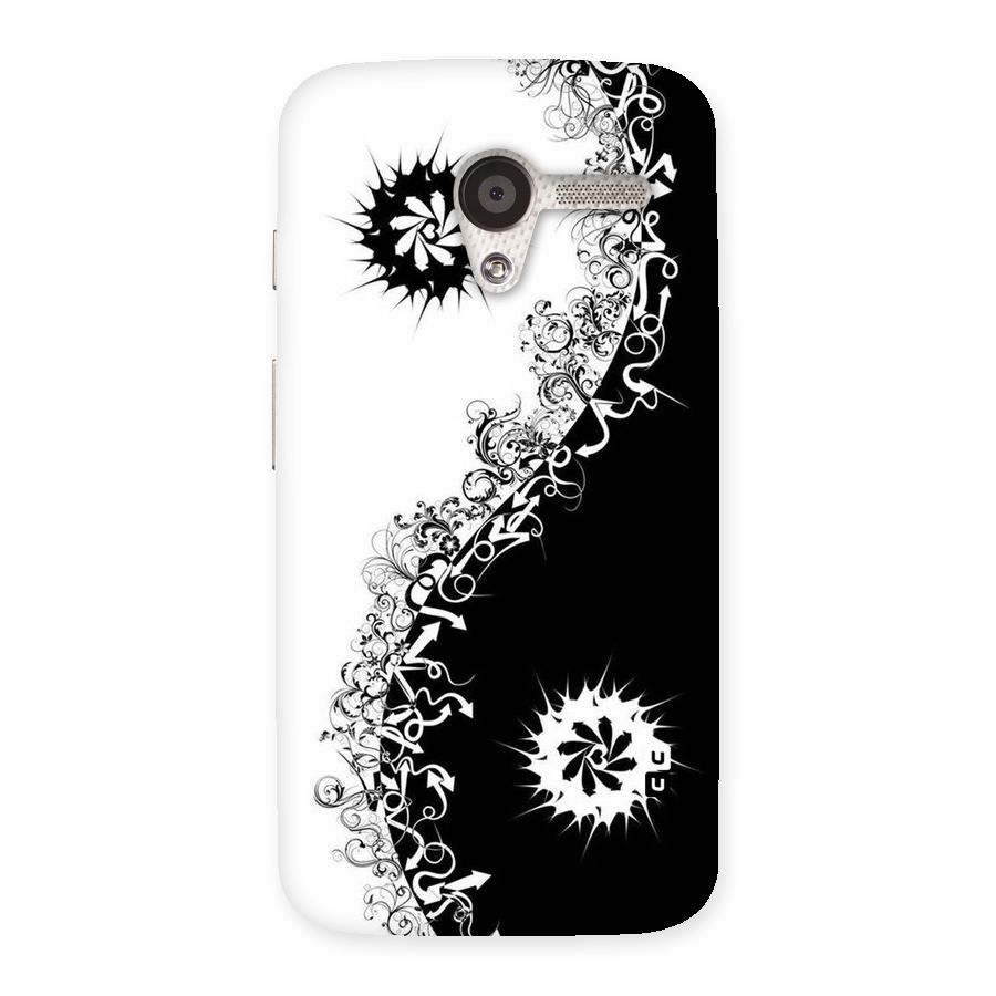 Half Peace Design Back Case for Moto X