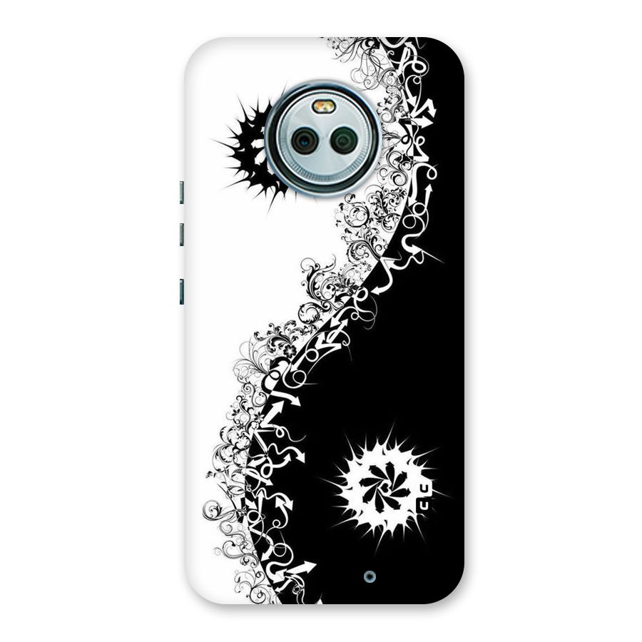 Half Peace Design Back Case for Moto X4