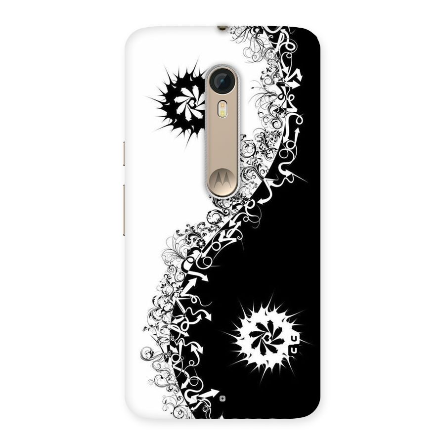 Half Peace Design Back Case for Motorola Moto X Style
