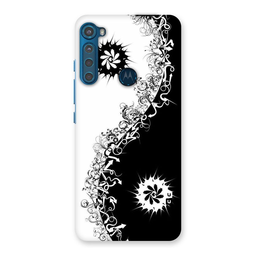 Half Peace Design Back Case for Motorola One Fusion Plus