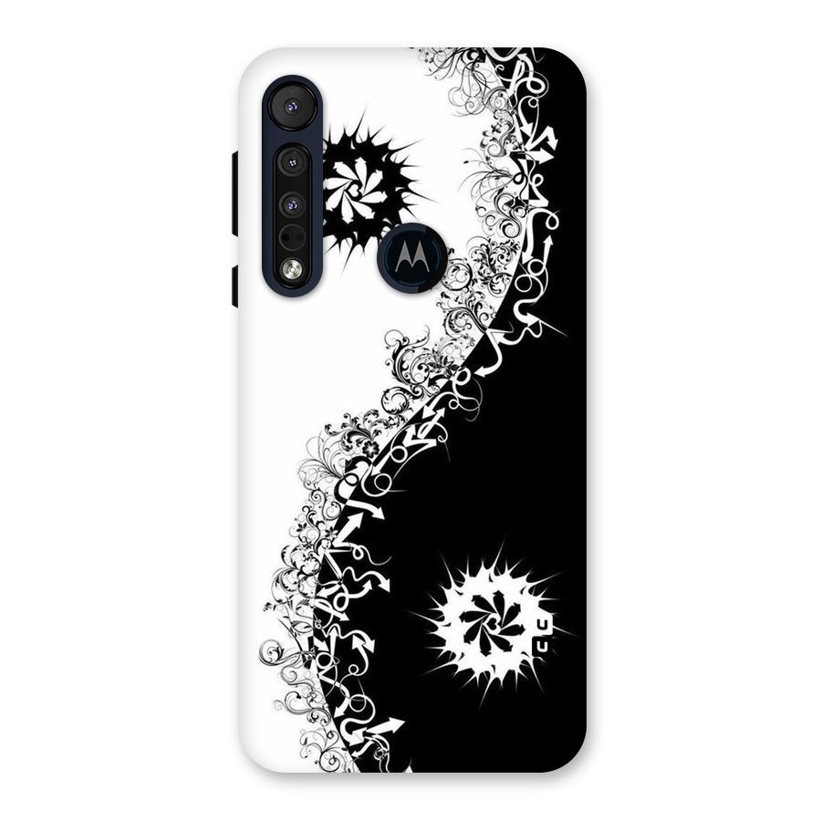 Half Peace Design Back Case for Motorola One Macro