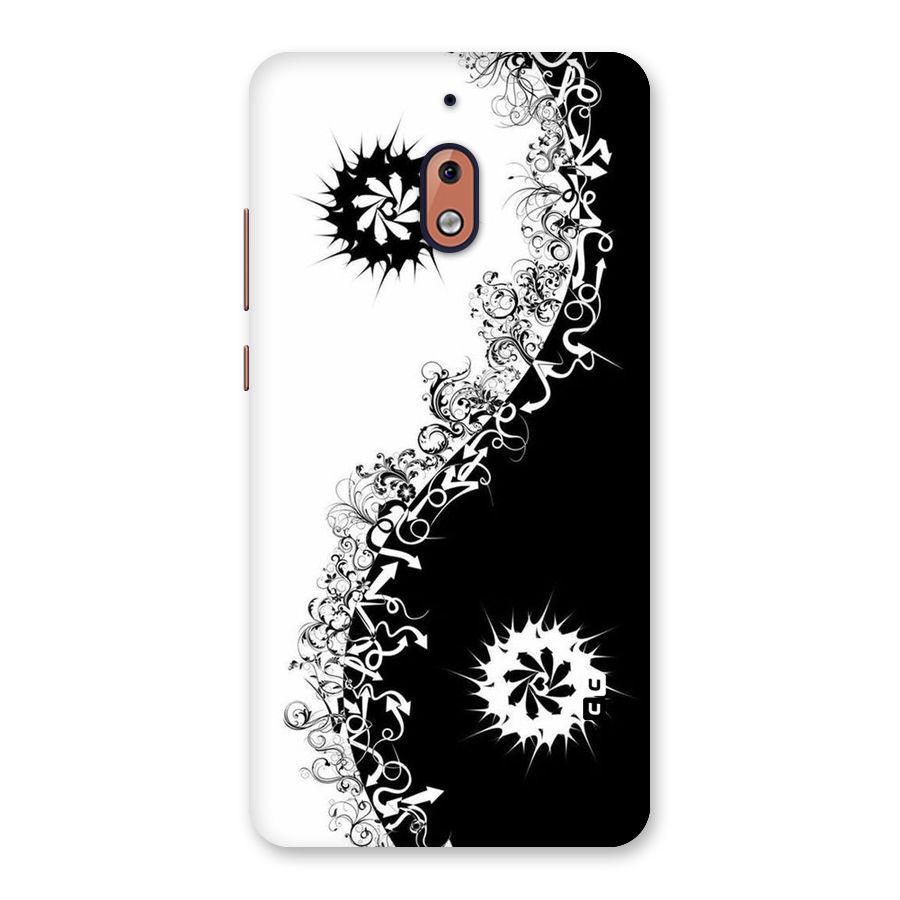 Half Peace Design Back Case for Nokia 2.1
