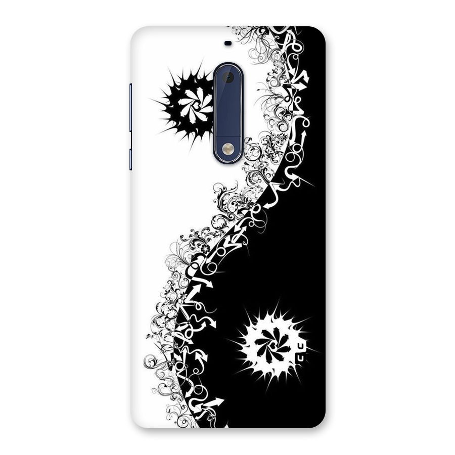 Half Peace Design Back Case for Nokia 5