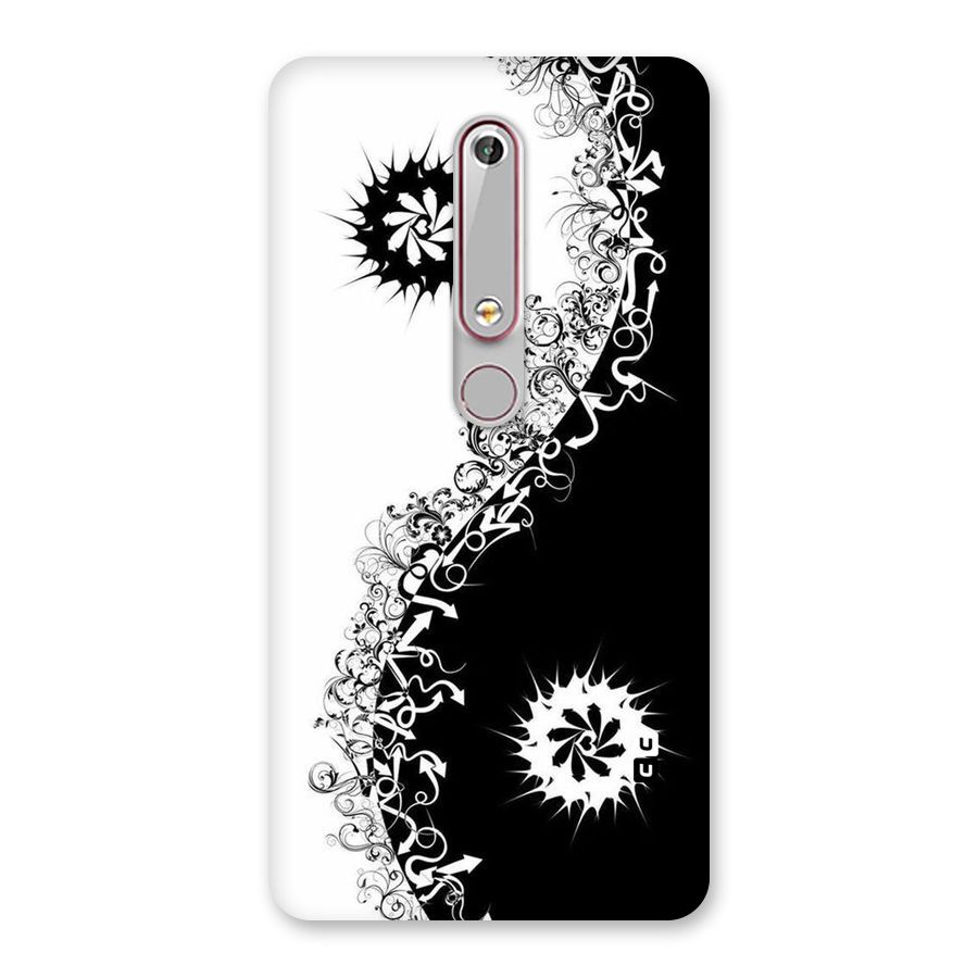 Half Peace Design Back Case for Nokia 6.1