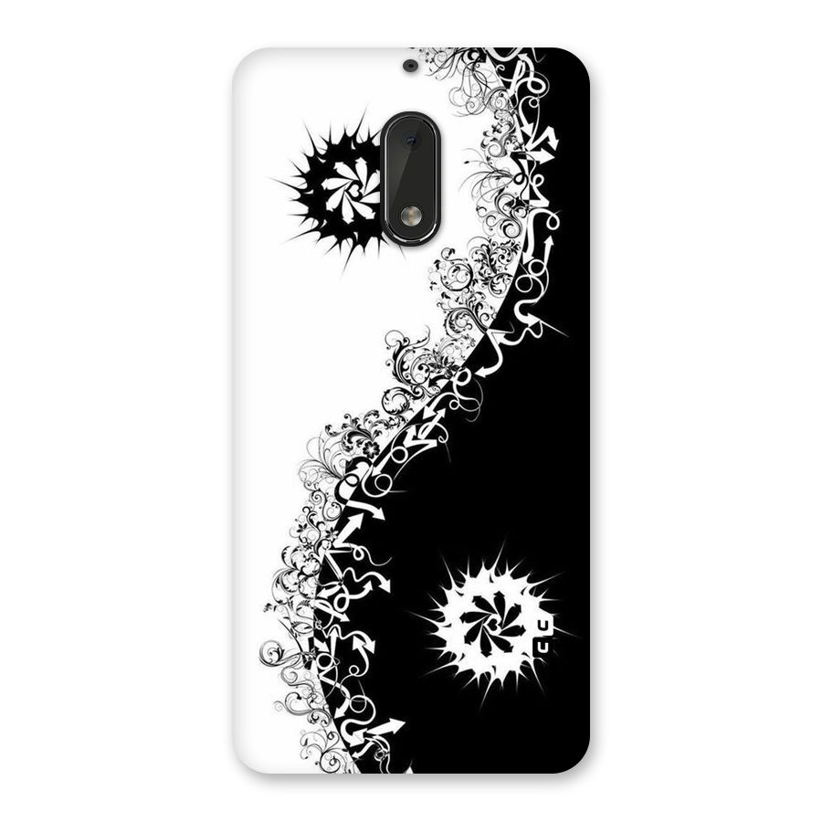 Half Peace Design Back Case for Nokia 6
