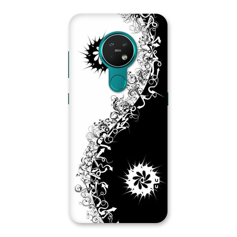 Half Peace Design Back Case for Nokia 7.2