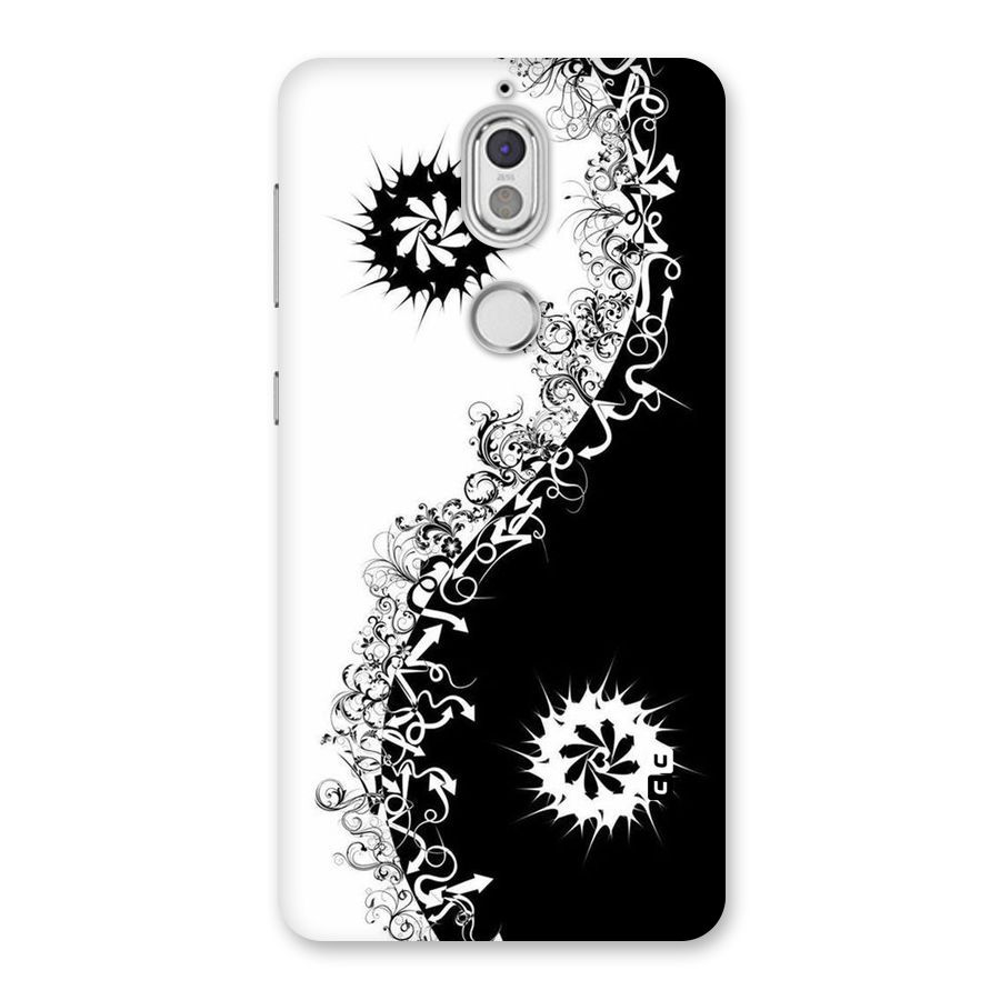 Half Peace Design Back Case for Nokia 7