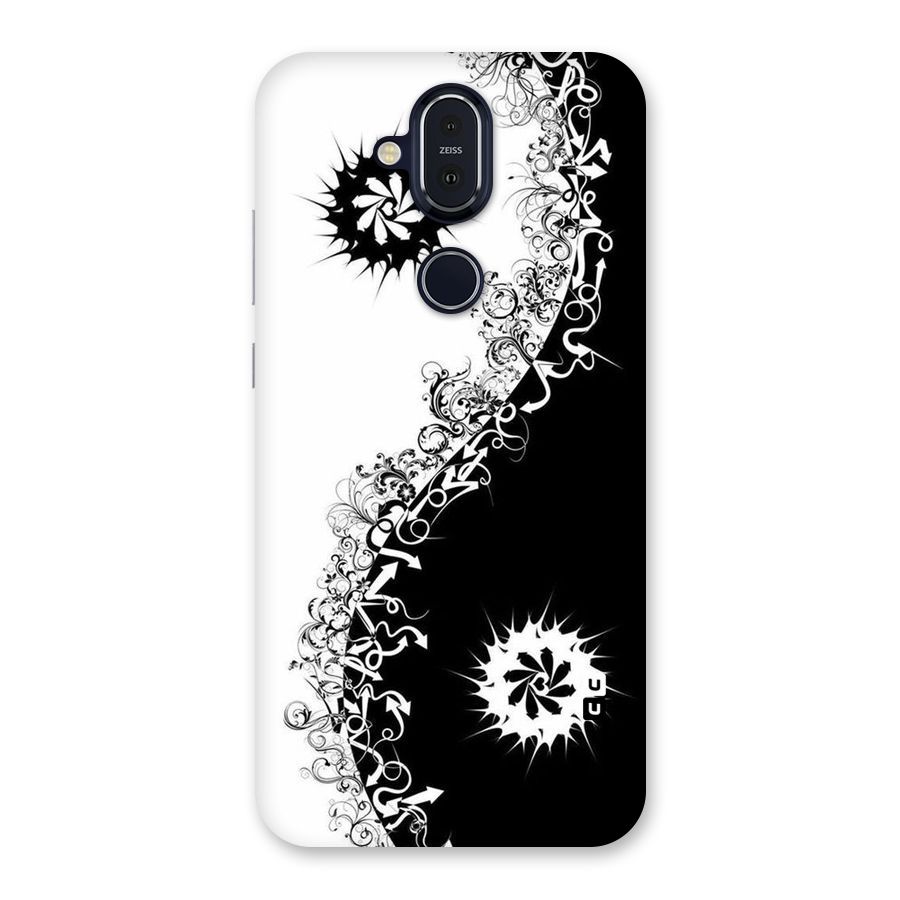 Half Peace Design Back Case for Nokia 8.1