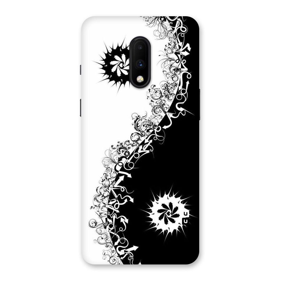 Half Peace Design Back Case for OnePlus 7